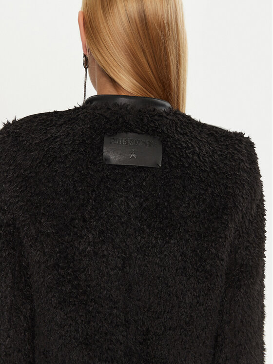 Patrizia Pepe Patrizia Pepe Γούνα 2O0142/E054-K103 Μαύρο Regular Fit
