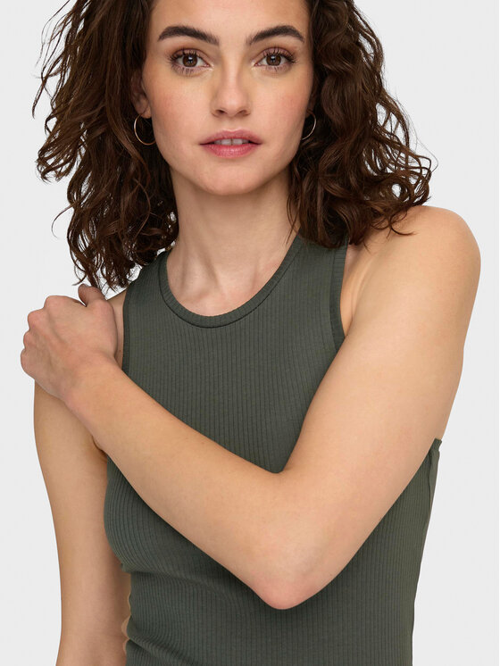 ONLY ONLY Ежедневна рокля Belfast 15270619 Зелен Slim Fit
