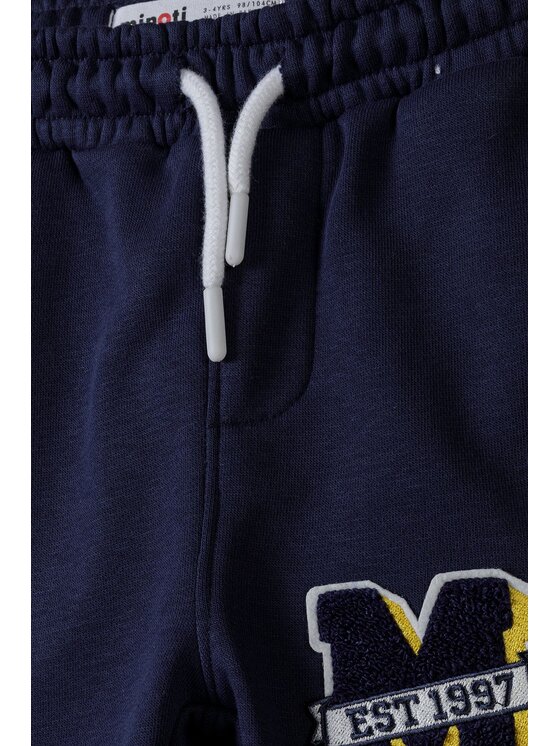 minoti minoti Spodnie dresowe 17FLEECE 7 Niebieski Regular Fit