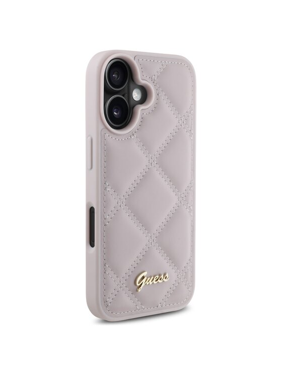 Guess Guess Etui na telefon Apple iPhone 16 Różowy