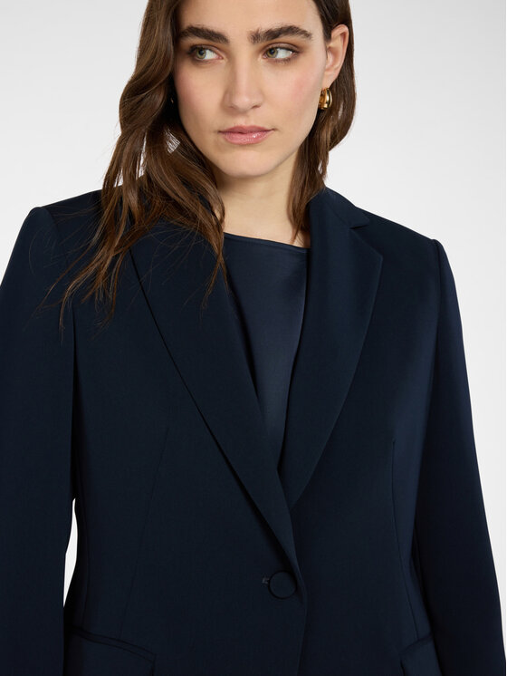 Elena Mirò Elena Mirò Giacca di transizione Q144P000084N064 Blu Regular Fit