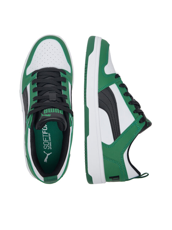 Puma Puma Sportcipők REBOUND LAYUP LO SL JR 37049024 Zöld