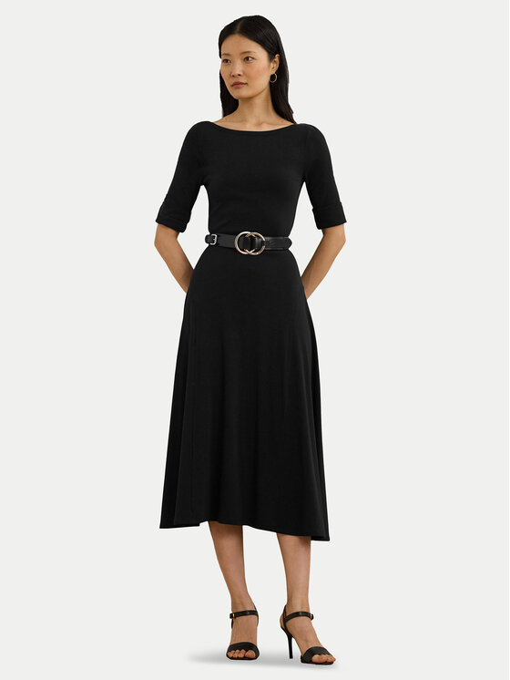 LAUREN RALPH LAUREN Lauren Ralph Lauren Vestito da giorno 250863913 Nero Regular Fit