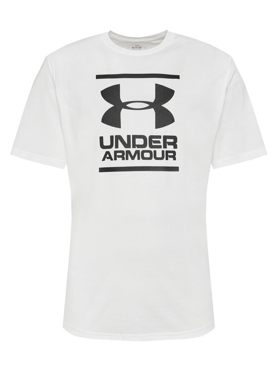 Under Armour Under Armour Funkčné tričko Ua Gl Foundation 1326849 Biela Loose Fit