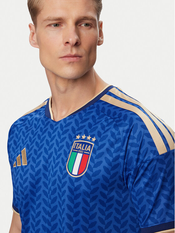 adidas adidas Φανελάκι τεχνικό Italy 26 Home Replica JL6937 Μπλε Slim Fit