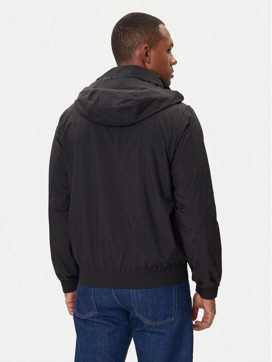 Calvin Klein Calvin Klein Prijelazna jakna LV04LC511G Crna Relaxed Fit
