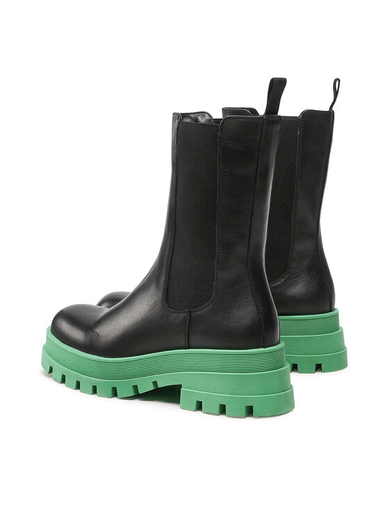 Badura Badura Klassische Stiefeletten INES-02-1 Schwarz