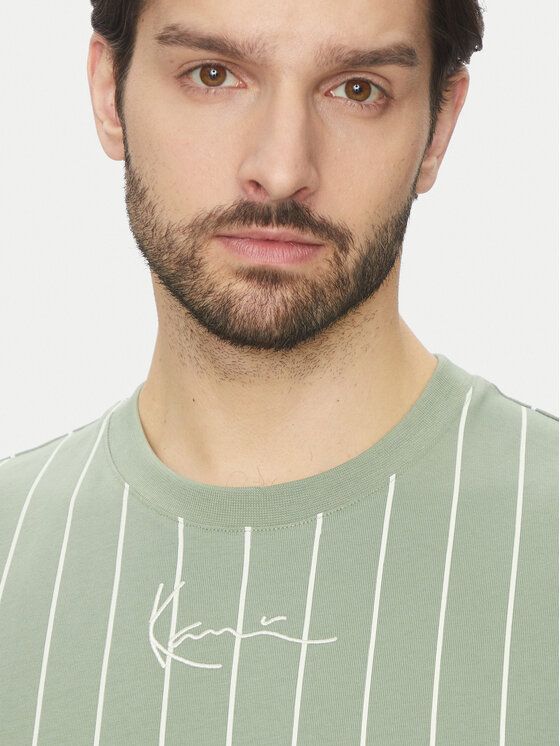 Karl Kani Karl Kani Marškinėliai 60300340 Žalia Regular Fit