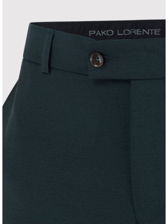 Pako Lorente Pako Lorente Spodnie garniturowe P24SP-6G-024 Zielony Slim Fit