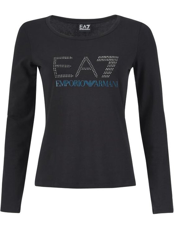 EA7 Emporio Armani EA7 Emporio Armani Tričko 6ZTT79 TJ12Z 1200 Čierna Regular Fit