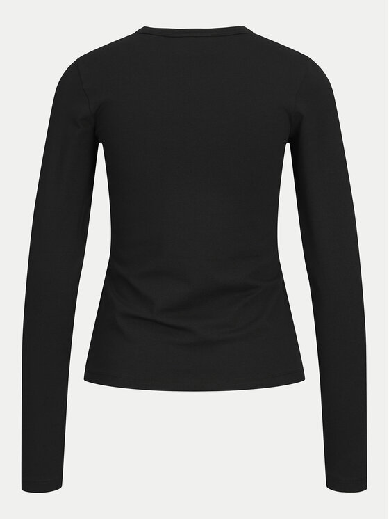JJXX JJXX Majica Celine 12258414 Crna Slim Fit