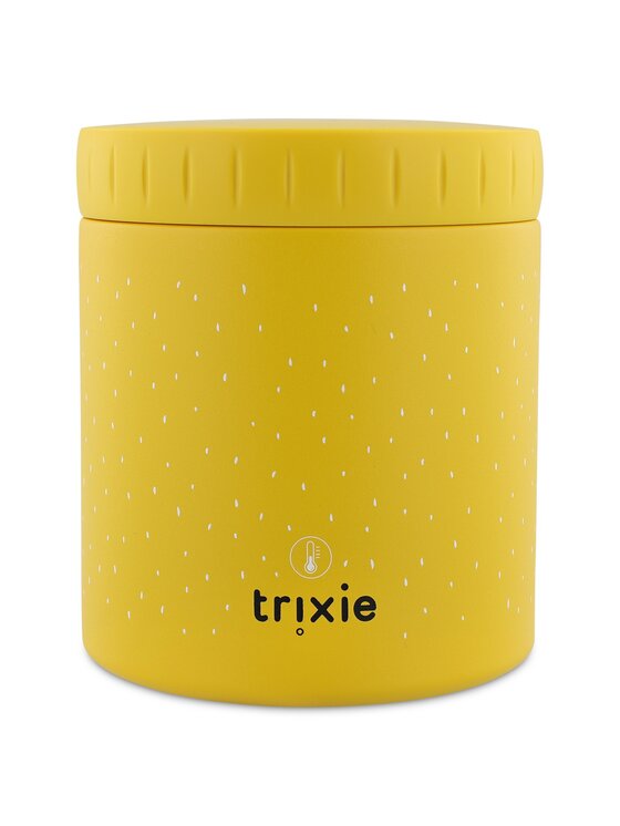 Trixie Baby Trixie Baby Termos obiadowy Termiczny pojemnik na jedzenie 500 ml - Rekin Żółty