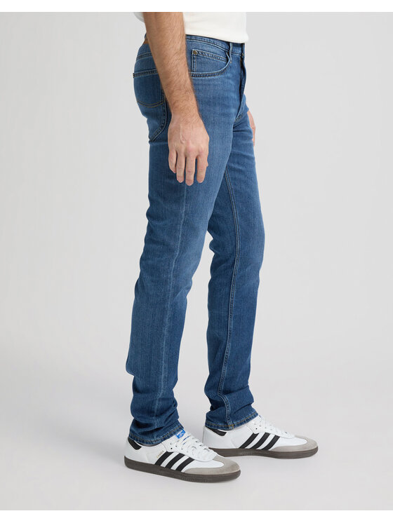 Lee Lee Jeansy 112376374 Niebieski Slim Fit