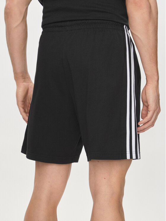 adidas adidas Sportske kratke hlače Essentials 3-Stripes Shorts IC9378 Crna Regular Fit