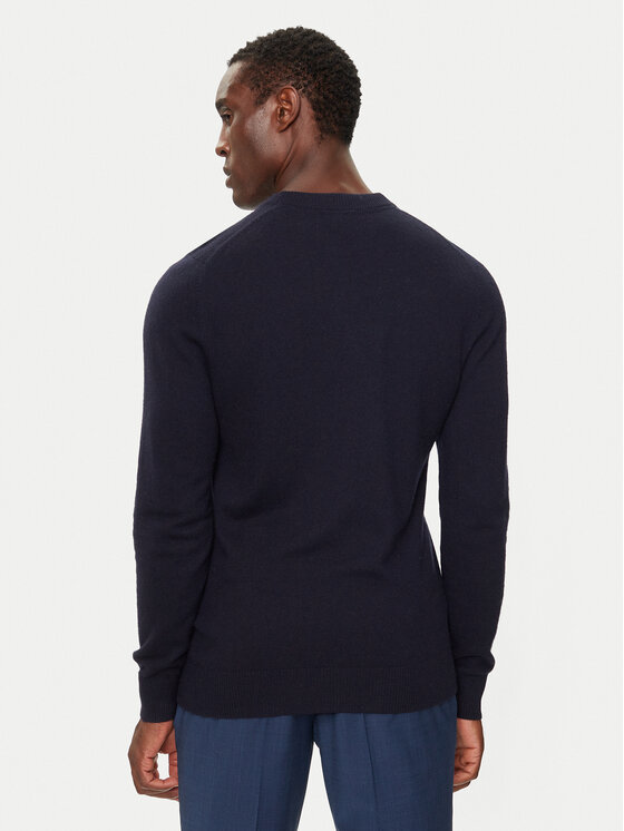 JOOP! Jeans JOOP! Jeans Sweter 15 JJK-04Laurelo 30043308 Granatowy Modern Fit