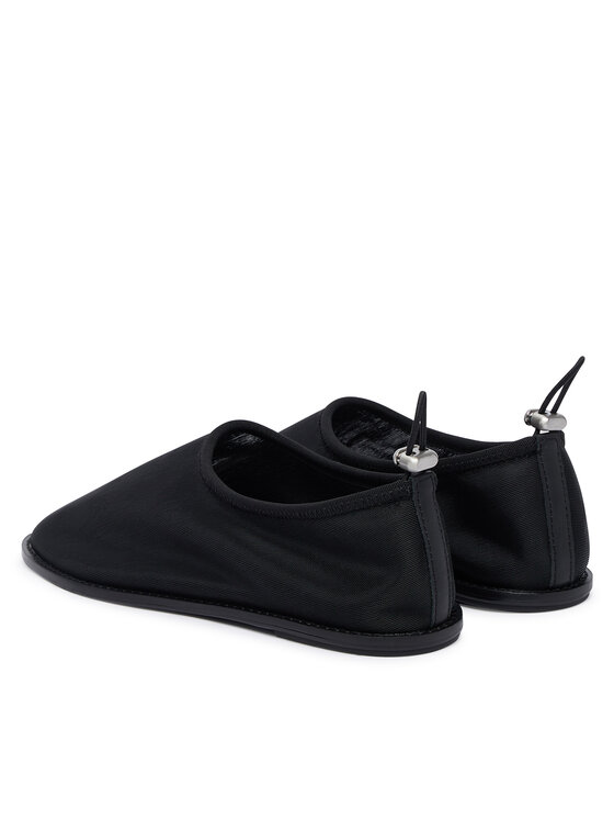 Calvin Klein Calvin Klein Ballerinas Stretch Ballerina Shoe Spac Mesh HW0HW03041 Schwarz