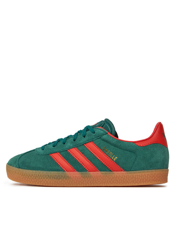 adidas adidas Sneakersy Gazelle J IE8604 Zielony