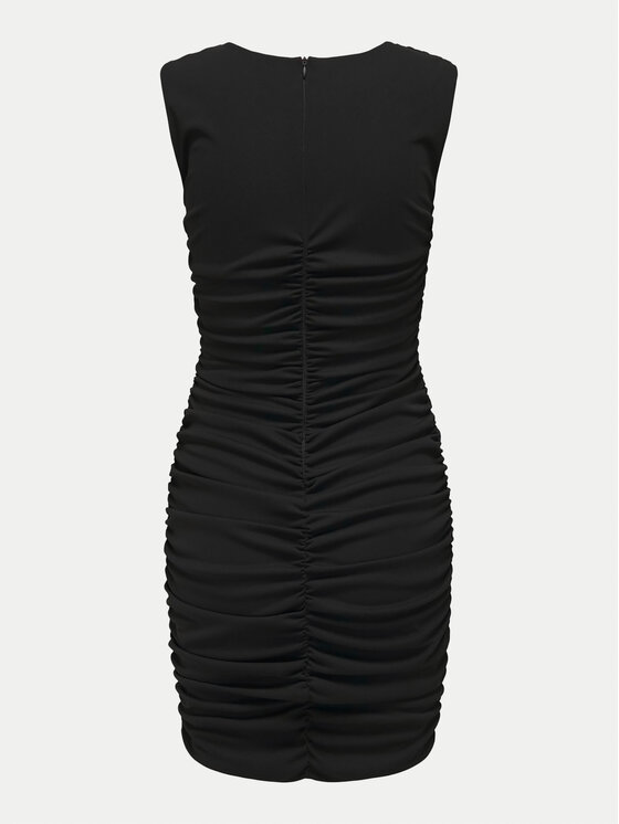 ONLY ONLY Коктейлна рокля Fox 15333775 Черен Slim Fit