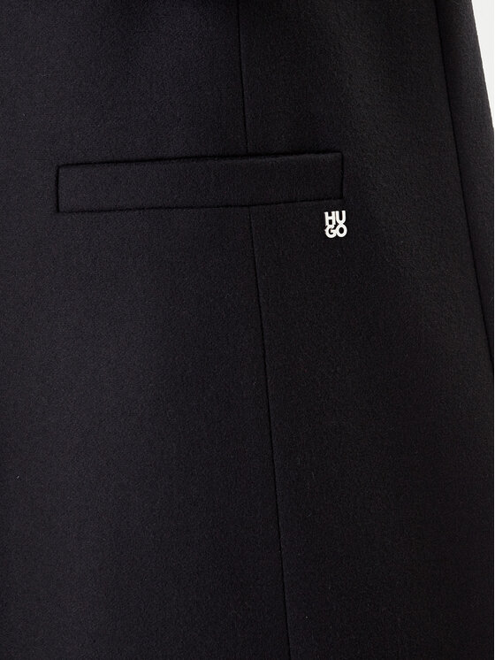 HUGO HUGO Villane mantel Mojeni 50547691 Must Regular Fit