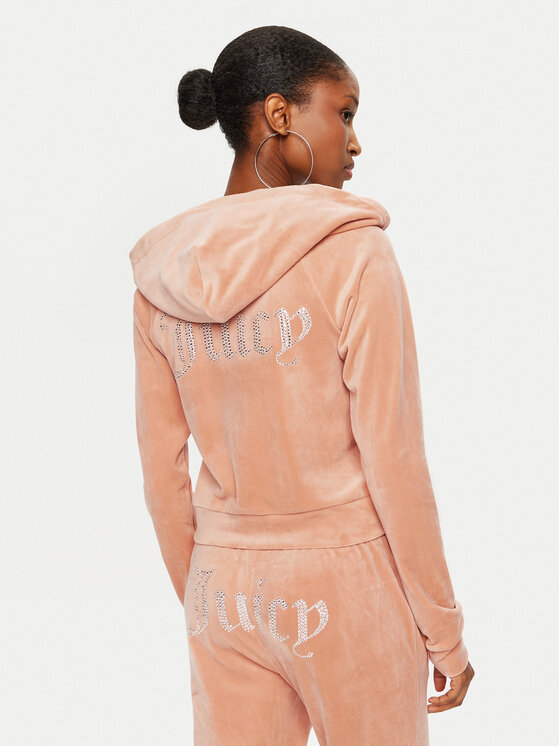 Juicy Couture Juicy Couture Світшот Madison JCWA122001 Бежевий Slim Fit