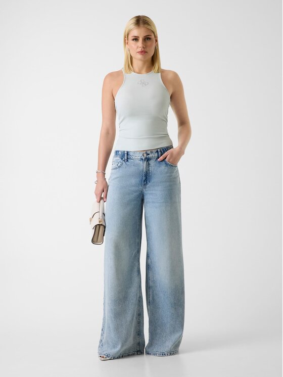 Guess Guess Marškinėliai 180724 Žalia Classic Fit