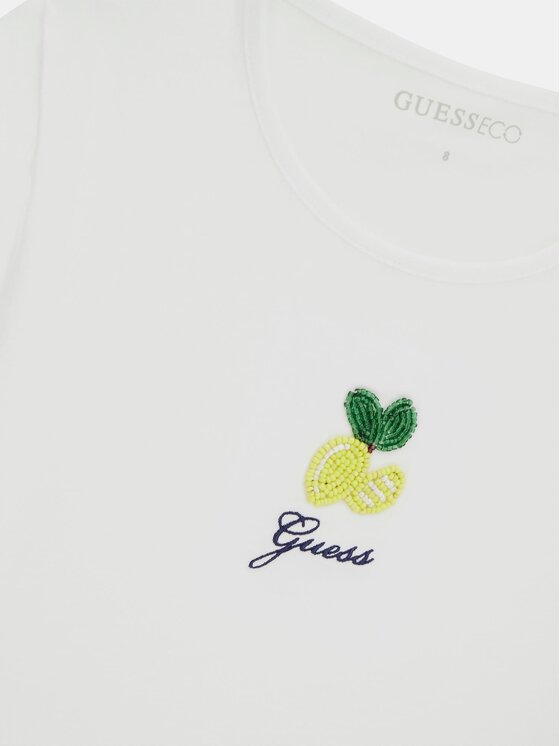 Guess Kids Guess Kids Tank top 182151 Λευκό Classic Fit