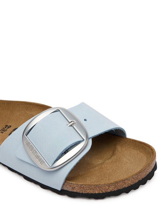 Birkenstock Birkenstock Natikači Madrid Big Buckle 1031798 Svetlo modra
