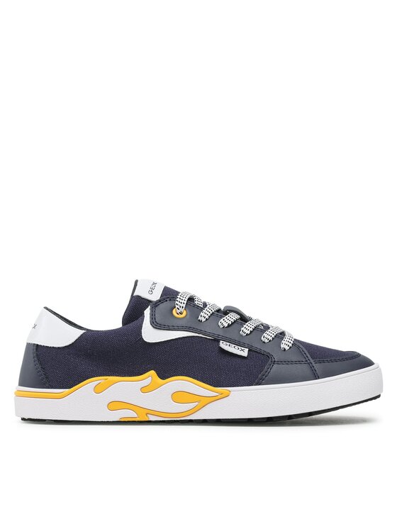 Sneakers Geox J Alphabeet Boy J35HLA01054C0657 D Bleumarin