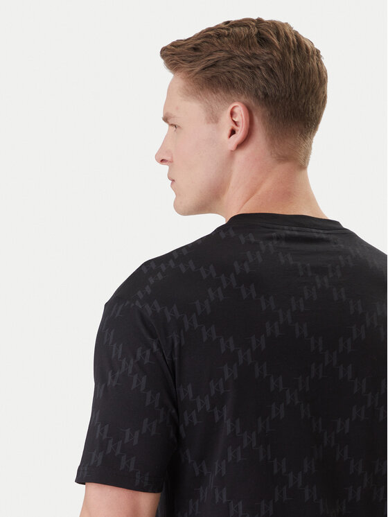 KARL LAGERFELD KARL LAGERFELD Тишърт 755172 562251 Черен Loose Fit