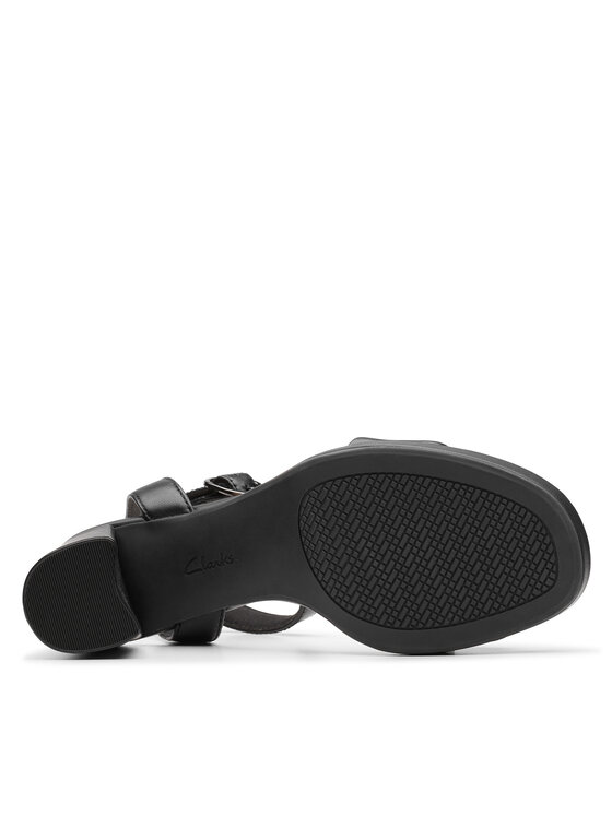 Clarks Clarks Sandale AmbyrLyn Bay 26177005 Crna