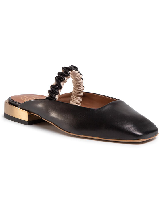 Ciabatte D03015-8321-003 Nero