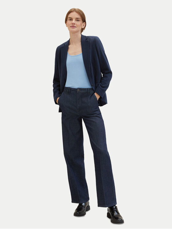 Tom Tailor Tom Tailor Top 1040552 Albastru celest Regular Fit