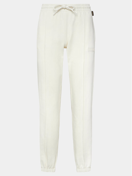 Napapijri Napapijri Jogginghose Iaato NP0A4HOA Écru Regular Fit