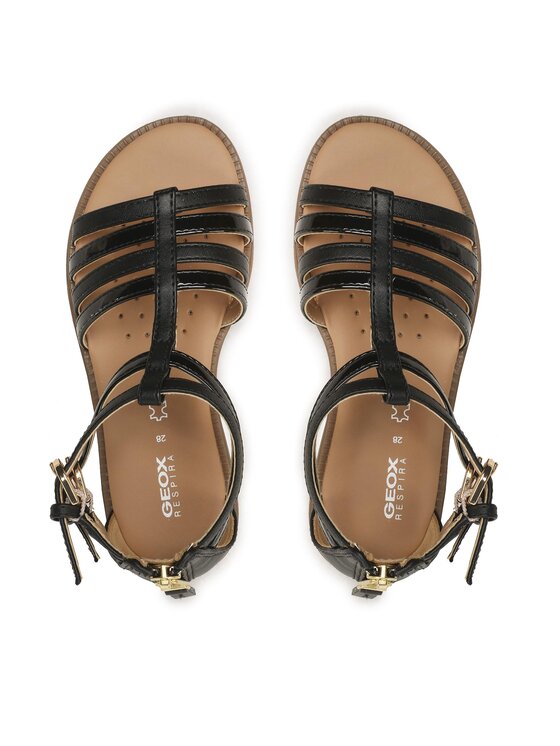 Geox Geox Sandale J Sandal Karly Girl J7235D05402C9999 S Crna