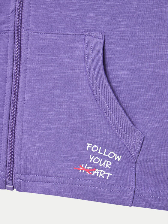 Coccodrillo Coccodrillo Felpa ZC4132401VGA Viola Regular Fit