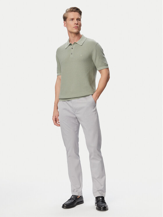 Calvin Klein Calvin Klein Poloshirt LV04LG313G Grau Regular Fit