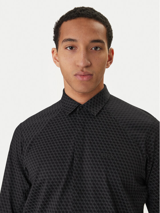 BOSS BOSS Hemd Excurse 50554481 Schwarz Regular Fit