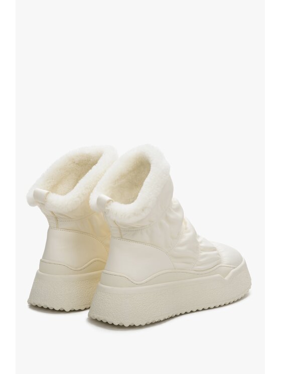 Estro Estro Μπότες Χιονιού ER00114228 Μπεζ