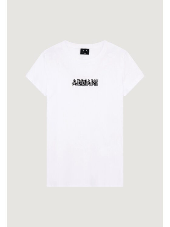 Armani Exchange Armani Exchange T-Shirt XW002550 AF10356 Biały Casual Fit