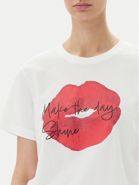 JDY JDY T-shirt Daisy 15348400 Bianco Regular Fit