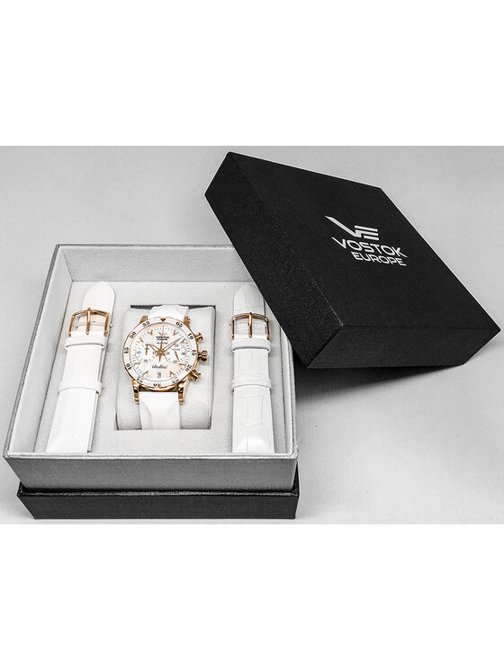 Vostok Europe Vostok Europe Zegarek VK64-515B528 Biały
