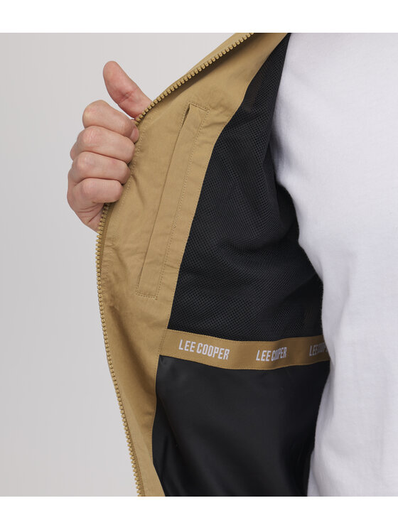 Lee Cooper Lee Cooper Kurtka damska KURTKA M CARLO 5052 PRAIRE SAND Beżowy Regular Fit