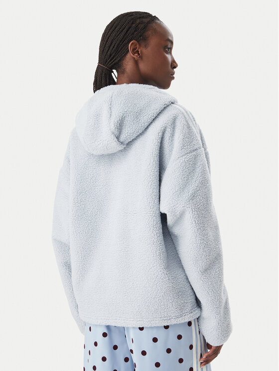 adidas adidas Mikina Adiluna Season 2 X Jennie Fleece Hoodie Jacket LD8925 Svetlo modrá Regular Fit