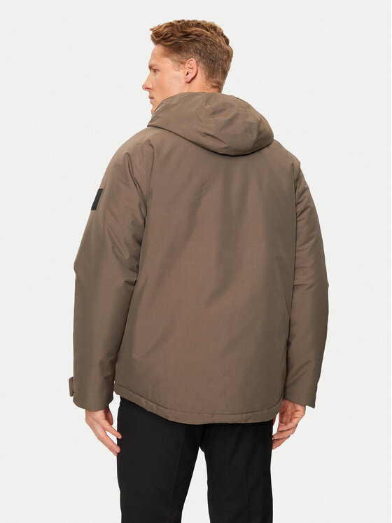 Jack Wolfskin Jack Wolfskin Дощовик Tempeltor A60205 Коричневий Regular Fit