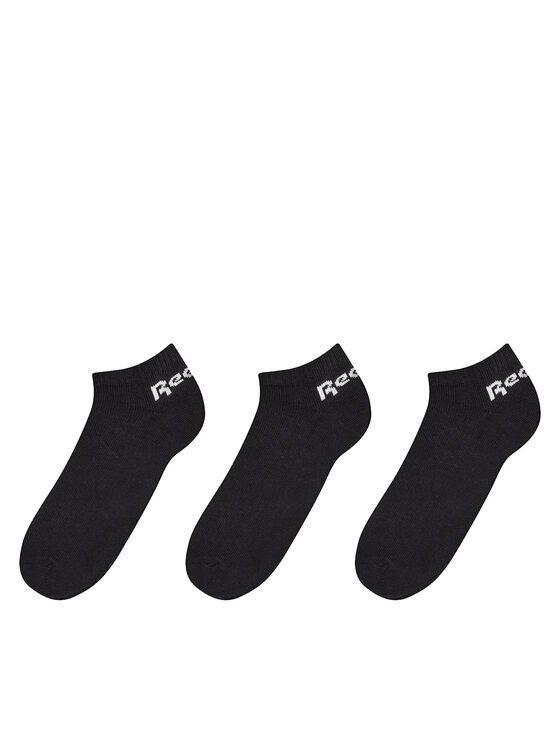 Set de 3 perechi de șosete joase unisex Reebok ACT CORE LOW CUT SOC FL5223 Negru