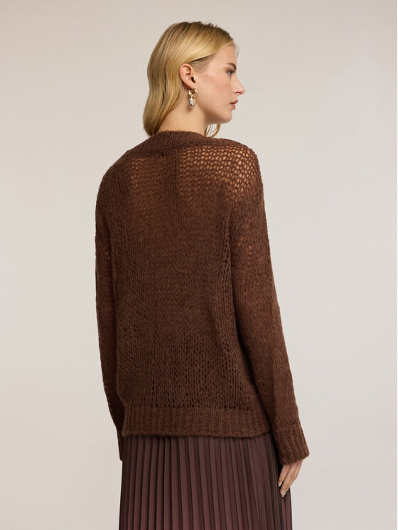 Motivi Motivi Maglione M514W103678N022 Marrone Over Fit