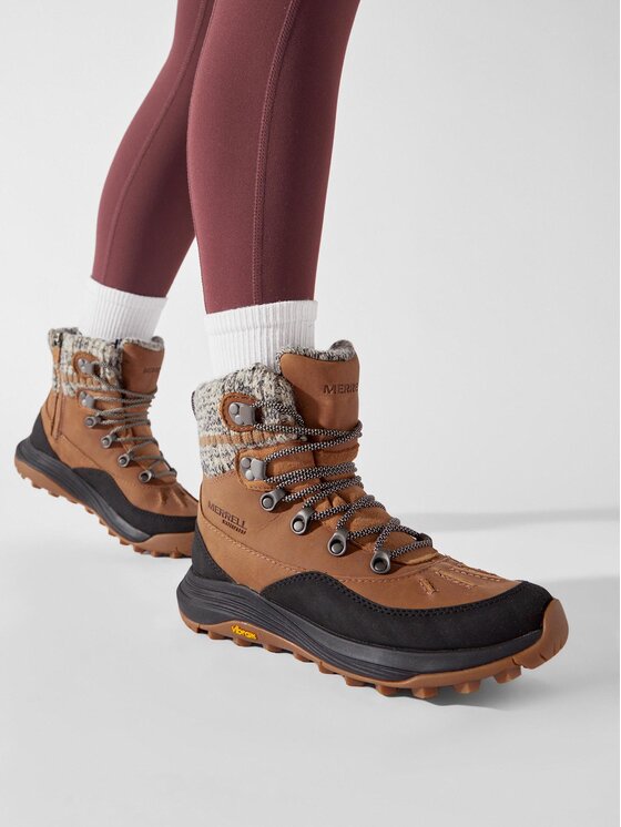 Merrell Merrell Škornji za sneg Siren 4 Thermo Mid Zip Wp J037412 Rjava
