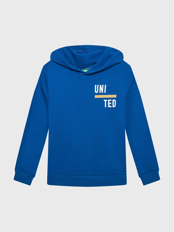 United Colors Of Benetton Sweatshirt 3JLXC201I Blau Regular Fit