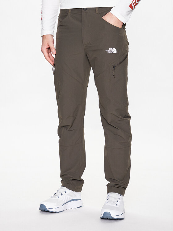 The North Face The North Face Outdoorové kalhoty Explo NF0A7Z96 Zelená Regular Fit
