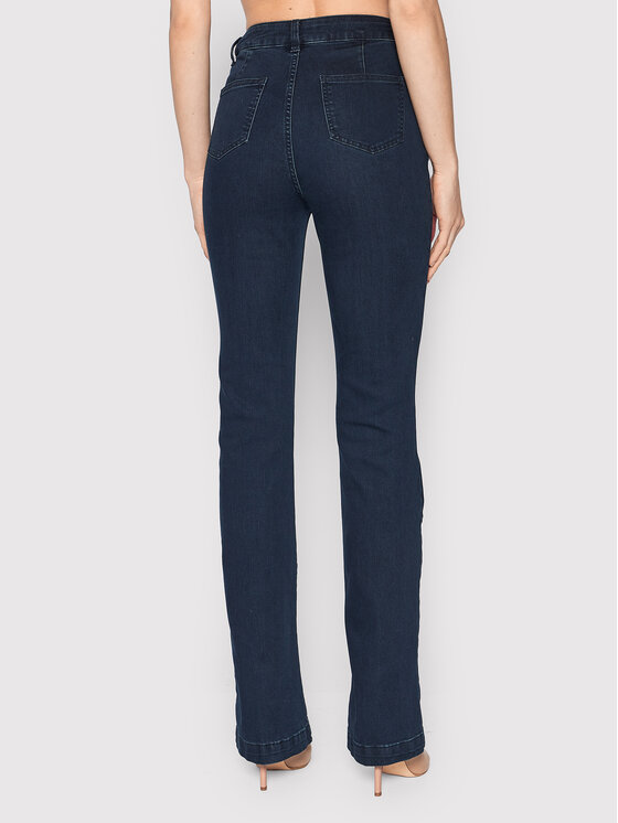 Morgan Morgan Jeansy 221-PSVEN Tmavomodrá Bootcut Fit